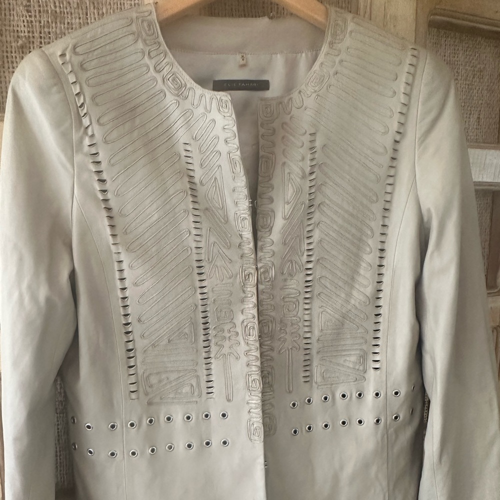 Butter soft light weight leather jacket